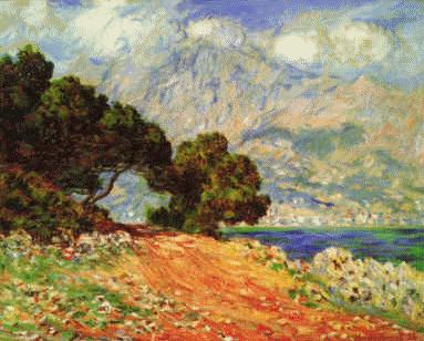 Menton seen from Cape Martin, Claude Monet